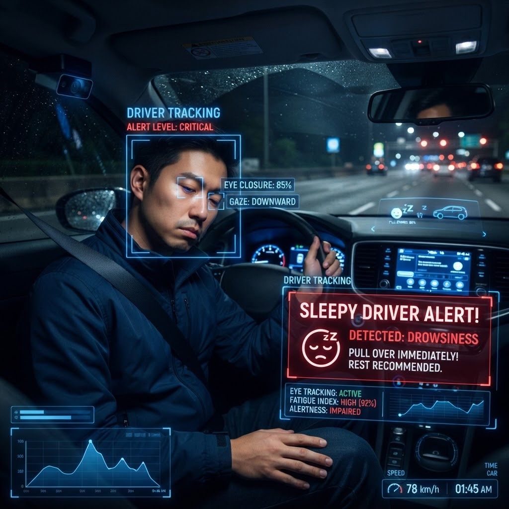 AI Driver Monitoring Camera