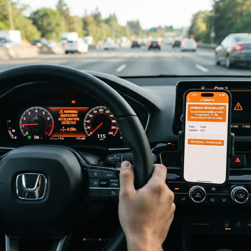 Bad Driving Alert Detection