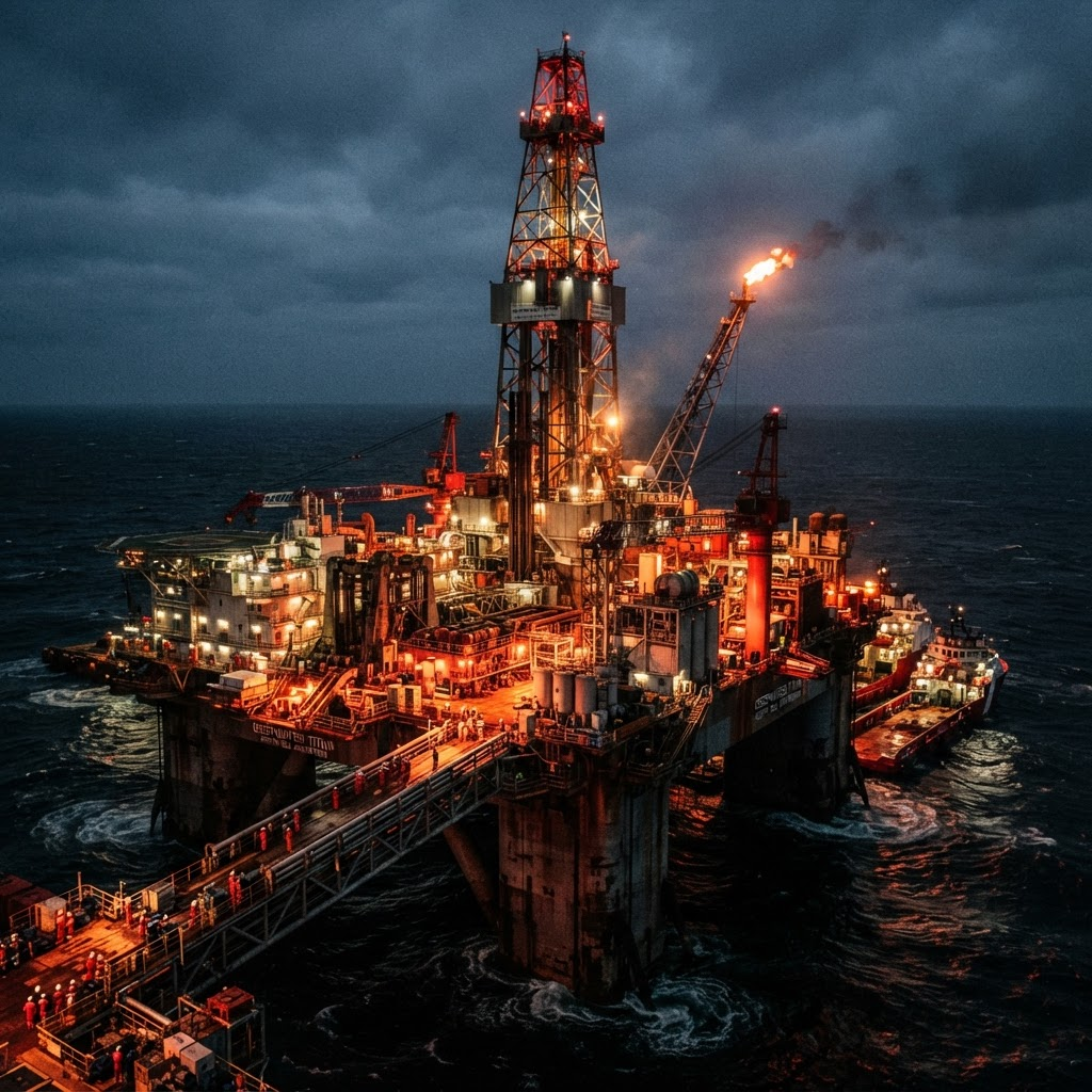 Oil Drill Platform