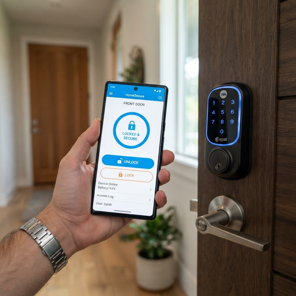 Remote Door Locking System