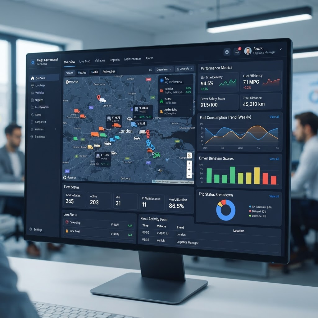 Web Dashboard & Monitoring
